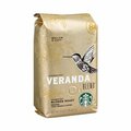 Starbucks Coffee Co VERANDA BLEND Coffee, Ground, 1 lb Bag, 6PK 11019631CT